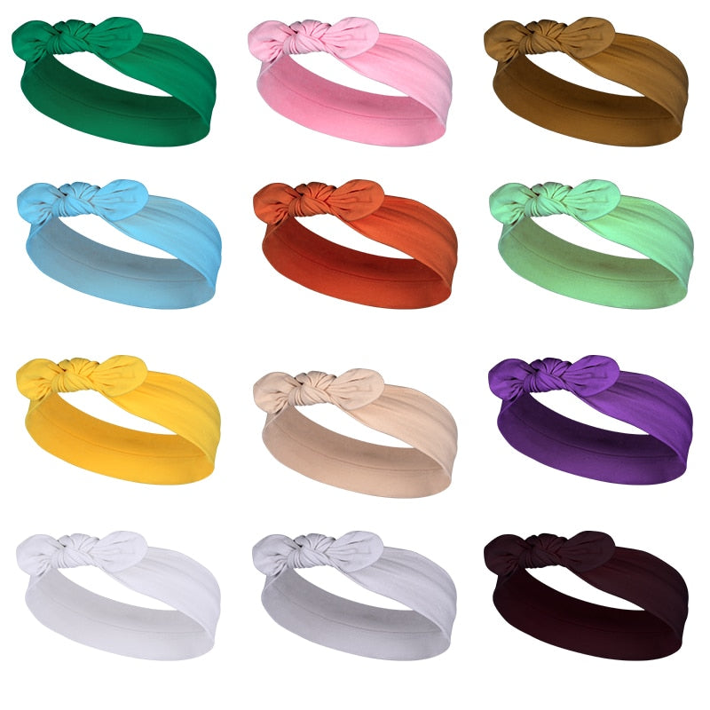 Sport Scrunchie Makeu Turban Hairbands