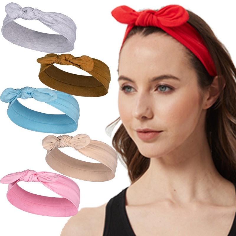 Sport Scrunchie Makeu Turban Hairbands