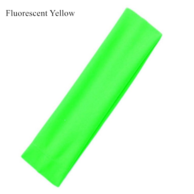 Wide Elastic Yoga Hair Bands