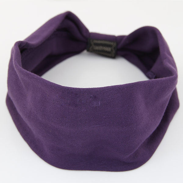 Cotton Wide Stretch Headbands