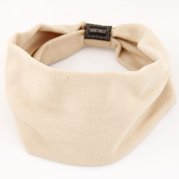 Cotton Wide Stretch Headbands