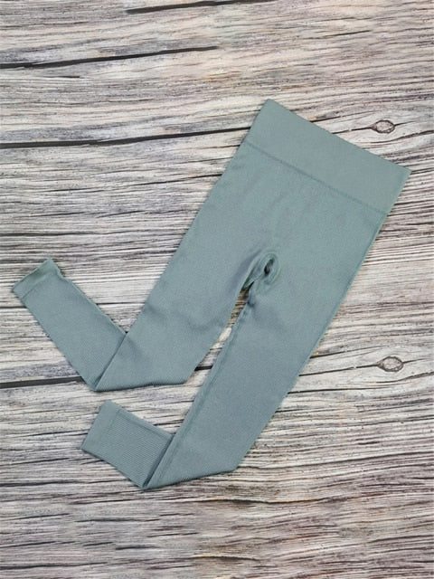 Sport Tights Woman Seamless Knit Yoga Pants