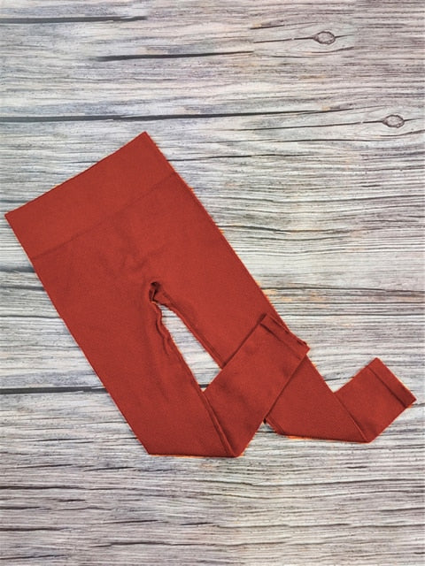 Sport Tights Woman Seamless Knit Yoga Pants