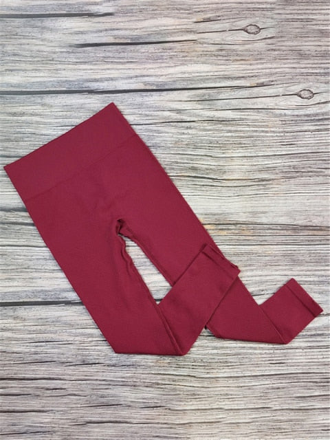 Sport Tights Woman Seamless Knit Yoga Pants